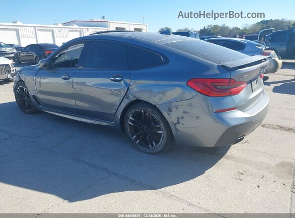 WBAJV6C57JBC99685 2018 BMW 6 SERIES Gray Trasero izquierdo