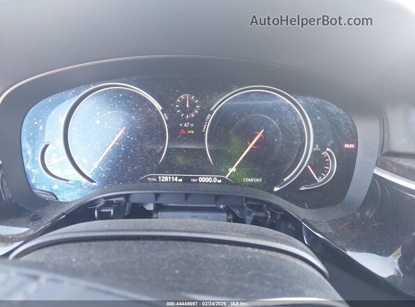 WBAJV6C57JBC99685 2018 BMW 6 SERIES Gray Vista de los asientos traseros