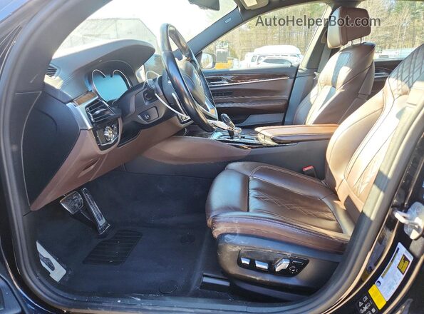 WBAJV6C58JBK07030 2018 BMW 6 SERIES Blue Vista interior delantera