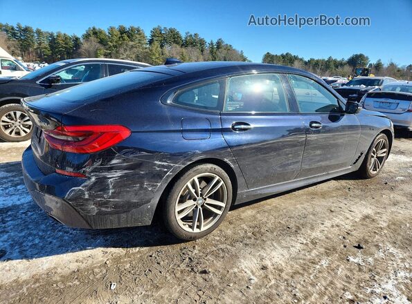 WBAJV6C58JBK07030 2018 BMW 6 SERIES Blue Trasero derecho