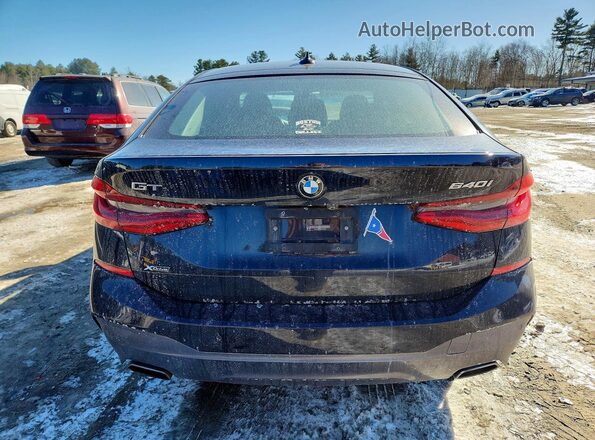 WBAJV6C58JBK07030 2018 BMW 6 SERIES Blue Vista trasera