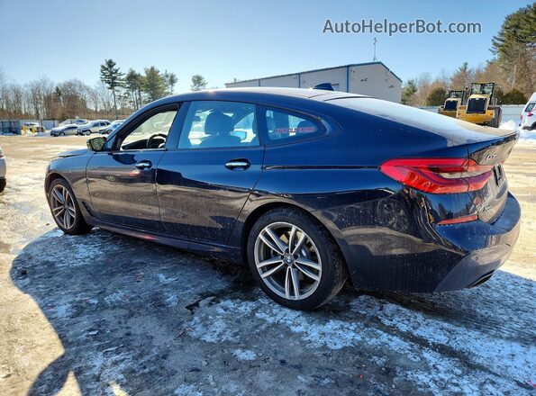 WBAJV6C58JBK07030 2018 BMW 6 SERIES Blue Trasero izquierdo