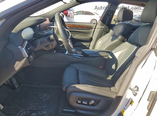 WBAJV6C58KBK08387 2019 BMW 6 SERIES White Front interior view