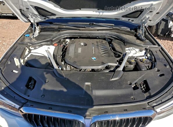 WBAJV6C58KBK08387 2019 BMW 6 SERIES White Rear interior view