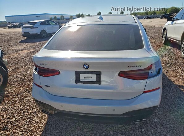 WBAJV6C58KBK08387 2019 BMW 6 SERIES White Rear view