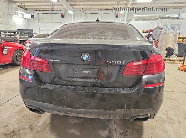 WBAKP9C55GD980289 2016 BMW 5 SERIES Black Vista trasera