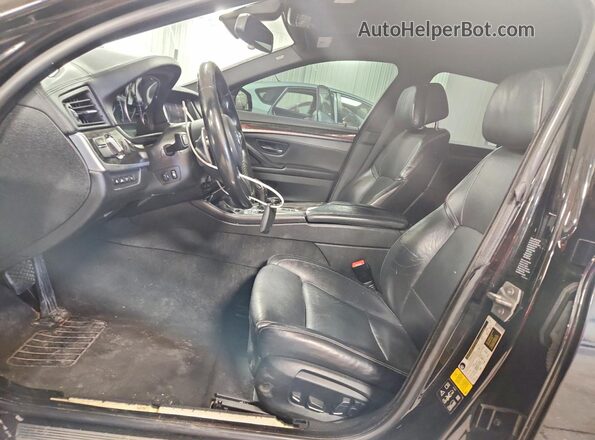 WBAKP9C55GD980289 2016 BMW 5 SERIES Black Vista interior delantera