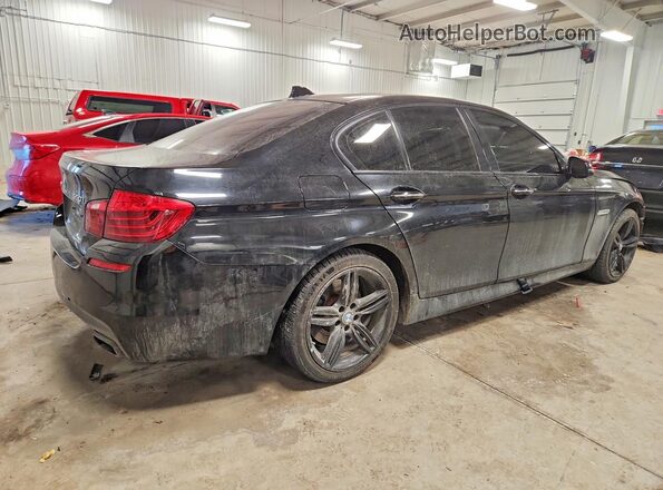 WBAKP9C55GD980289 2016 BMW 5 SERIES Black Trasero derecho
