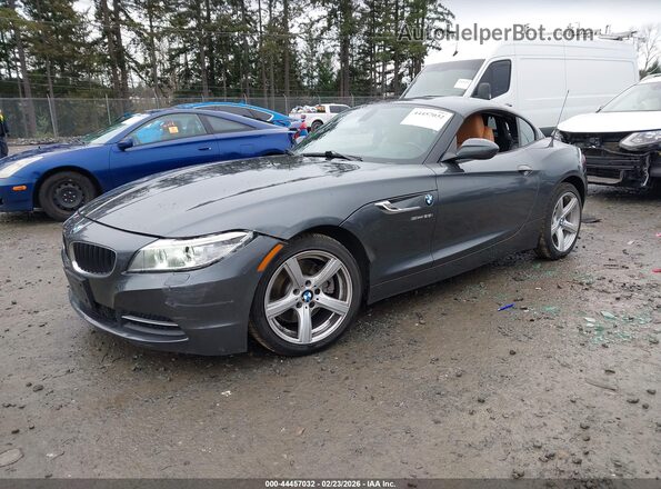 WBALL5C54G5A20287 2016 BMW Z4 Gray წინა მარცხენა ხედი სამი მეოთხედიდან