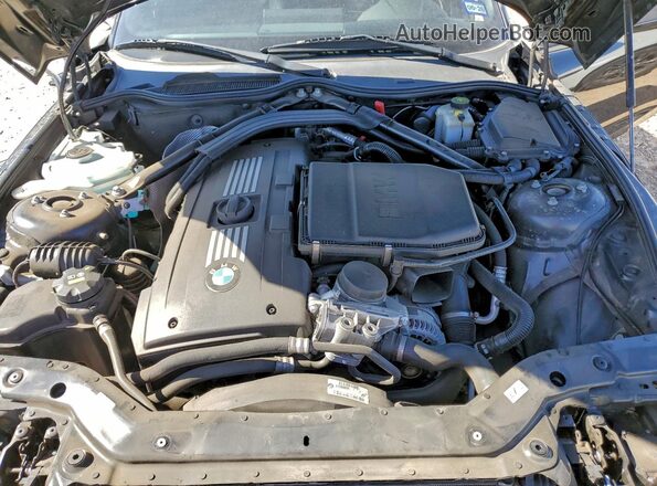 WBALM7C56G5B59863 2016 BMW Z4 Black უკანა სალონის ხედი