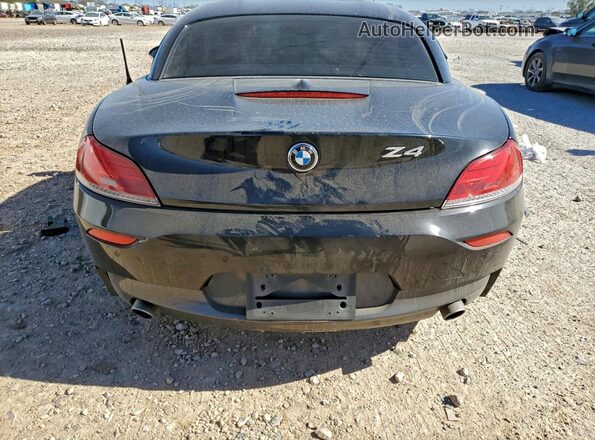 WBALM7C56G5B59863 2016 BMW Z4 Black უკანა ხედი