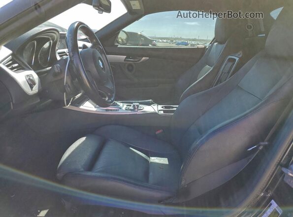 WBALM7C56G5B59863 2016 BMW Z4 Black წინა სალონის ხედი