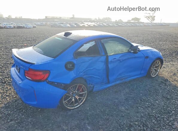 WBS1J3C08L7H04727 2020 BMW M2 Blue უკანა მარჯვენა