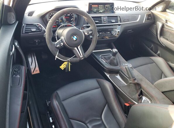 WBS1J3C08L7H04727 2020 BMW M2 Blue წინა პანელის ხედი