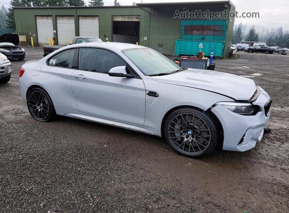 WBS2U7C03L7E40500 2020 BMW M2 Gray 