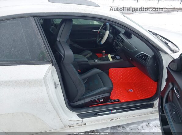 WBS2U7C06L7E14814 2020 BMW M2 White Vista interior delantera