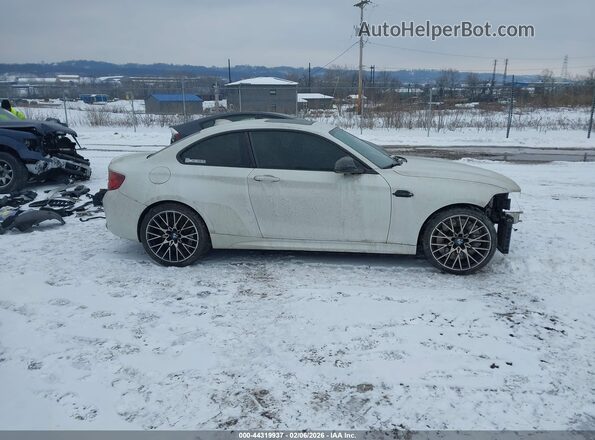 WBS2U7C06L7E14814 2020 BMW M2 White Vista interior de 360 grados