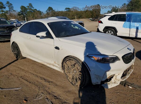 WBS2U7C0XL7D74480 2020 BMW M2 White Delantero derecho
