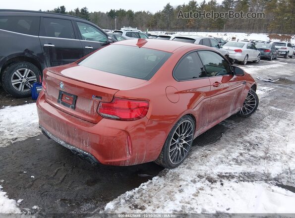 WBS2U7C51K7D42401 2019 BMW M2 Красный Задняя правая четверть