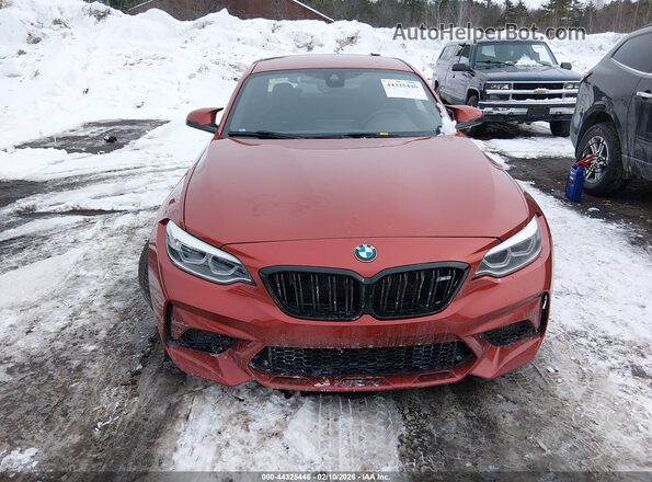 WBS2U7C51K7D42401 2019 BMW M2 Красный Вид щитка приборов