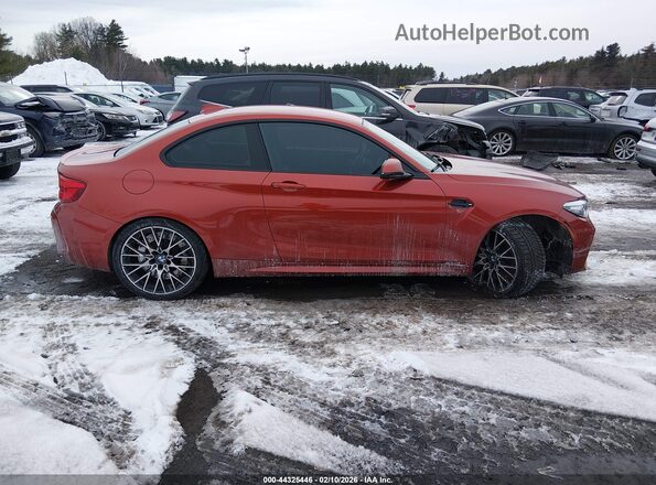 WBS2U7C51K7D42401 2019 BMW M2 Красный Вид задней части салона