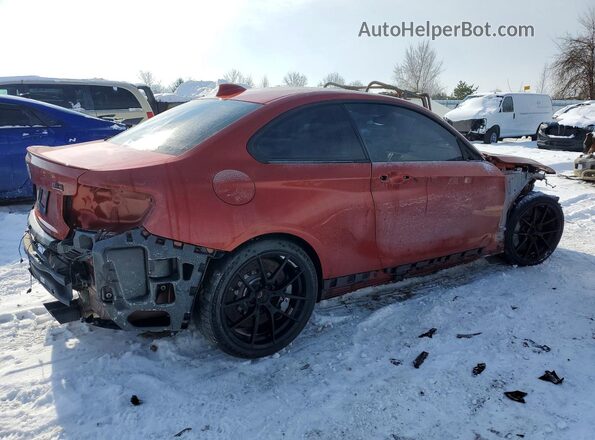 WBS2U7C59K7D30044 2019 BMW M2 Red Trasero derecho