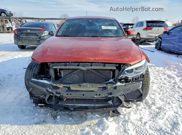 WBS2U7C59K7D30044 2019 BMW M2 Red Vista frontal
