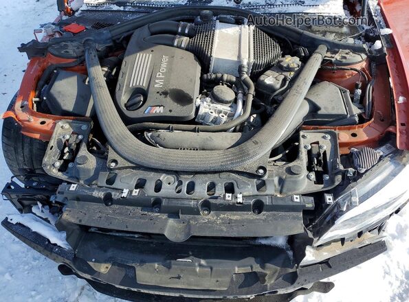 WBS2U7C59K7D30044 2019 BMW M2 Red Vista interior trasera