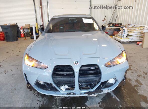 WBS33AY00RFT40606 2024 BMW M3 Серый Вид панели приборов