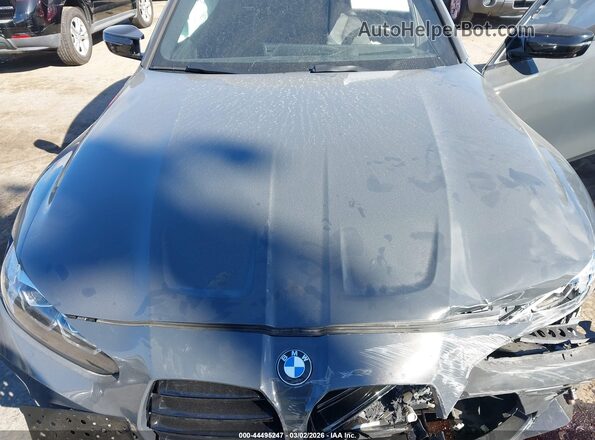 WBS33AY05RFT26894 2024 BMW M3 Gray Vista trasera