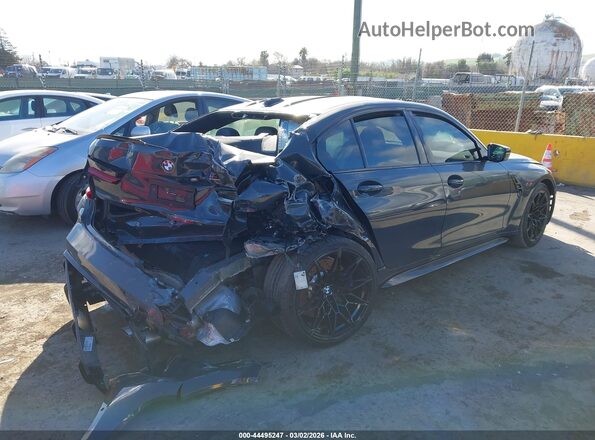 WBS33AY05RFT26894 2024 BMW M3 Gray Trasero derecho