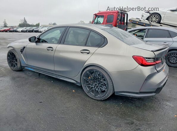 WBS33AY07MFL08065 2021 BMW M3 Gray უკანა მარცხენა
