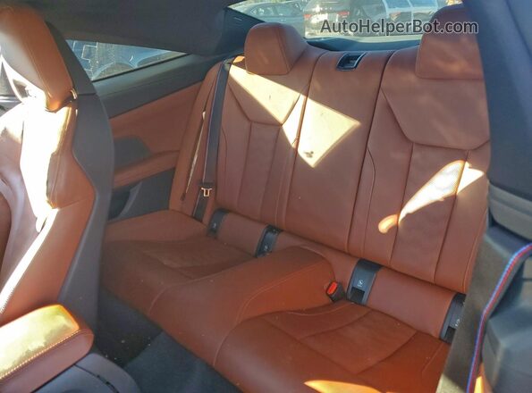 WBS33AZ02RCN79431 2024 BMW M4 Purple Rear seats view