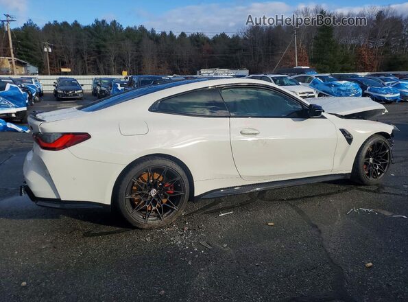 WBS33AZ03RCP33242 2024 BMW M4 White Հետևի աջ