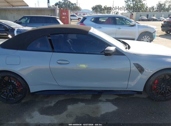 WBS33BA00PCL94406 2023 BMW M4 Gray უკანა სალონის ხედი