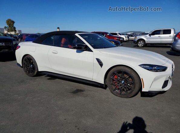WBS33BA02RCP24436 2024 BMW M4 White Передня права чверть