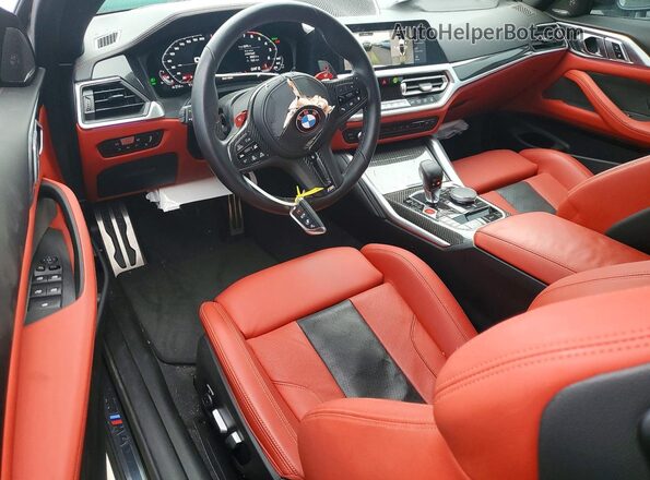 WBS33BA04PCL22253 2023 BMW M4 Белый Вид панели приборов