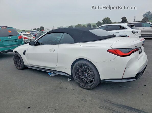 WBS33BA04PCL22253 2023 BMW M4 Белый Задняя левая четверть