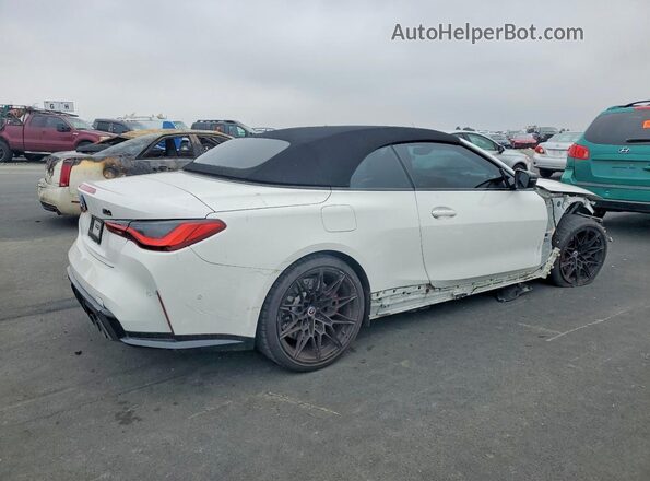 WBS33BA04PCL22253 2023 BMW M4 Белый Задняя правая четверть