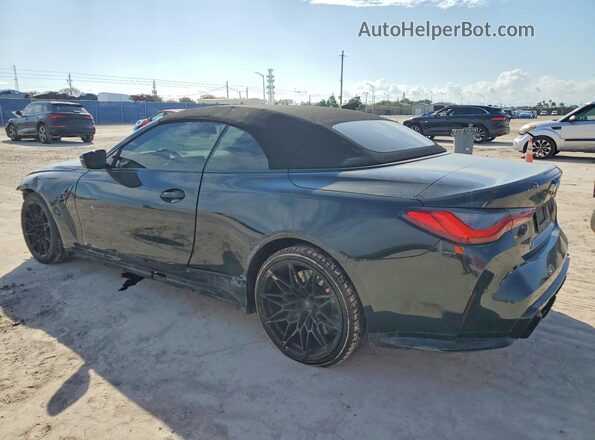 WBS33BA07NCJ58509 2022 BMW M4 Black უკანა მარცხენა