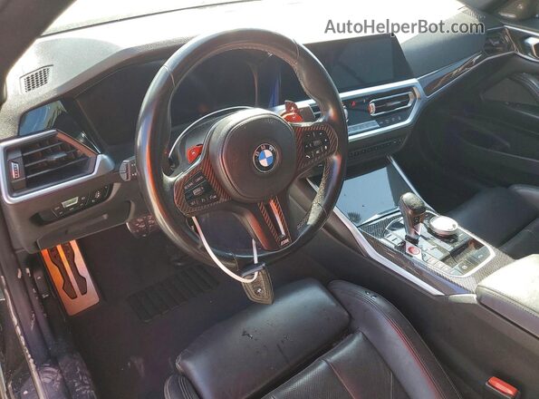 WBS33BA07NCJ58509 2022 BMW M4 Black წინა პანელის ხედი