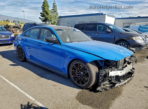 WBS33HJ07SFU28948 2025 BMW M3 Blue წინა მარჯვენა