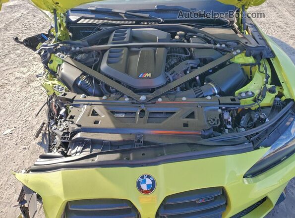 WBS33HK01SCS44332 2025 BMW M4 Green Rear interior view