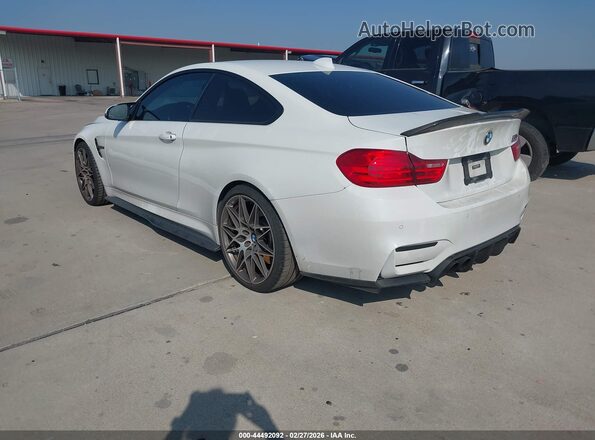 WBS3R9C31HA014324 2017 BMW M4 White Tył lewy