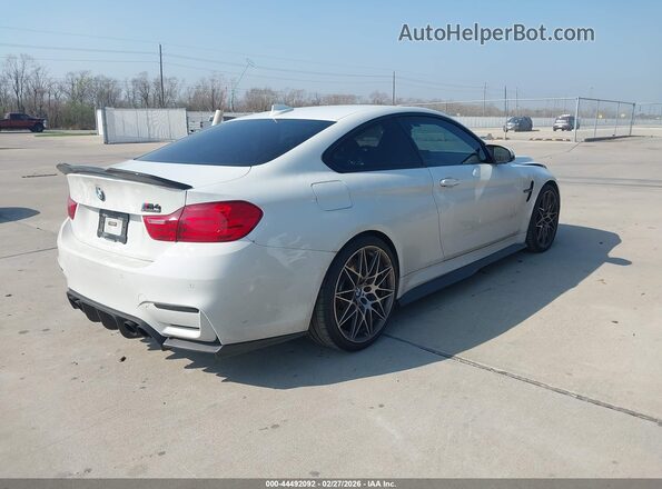 WBS3R9C31HA014324 2017 BMW M4 White Tył prawy