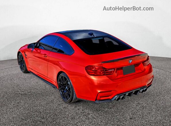 WBS3R9C51GK708487 2016 BMW M4 Orange Delantero derecho