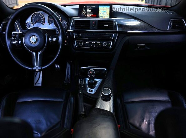 WBS3R9C51GK708487 2016 BMW M4 Orange Vista de los asientos traseros
