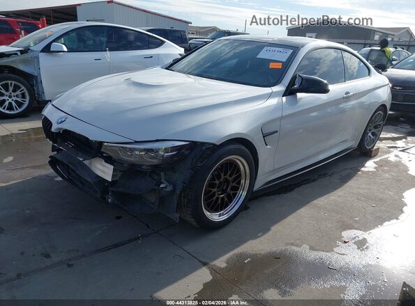 WBS3R9C5XGK335708 2016 BMW M4 Белый Передняя левая четверть