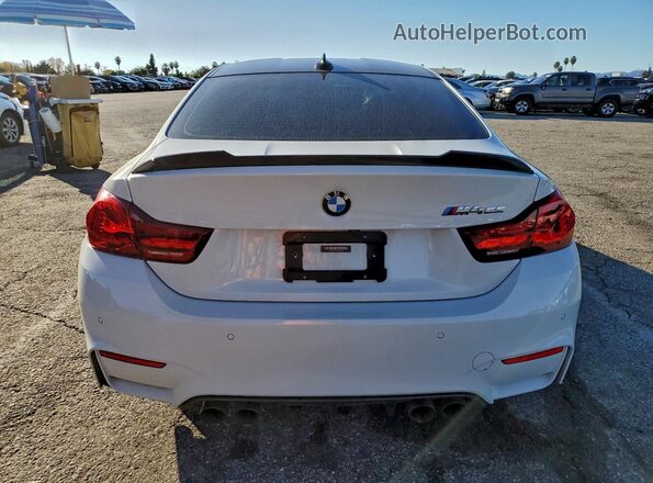 WBS3S7C51KAC09585 2019 BMW M4 White Vista trasera