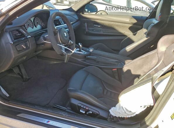 WBS3S7C51KAC09585 2019 BMW M4 White Vista interior delantera